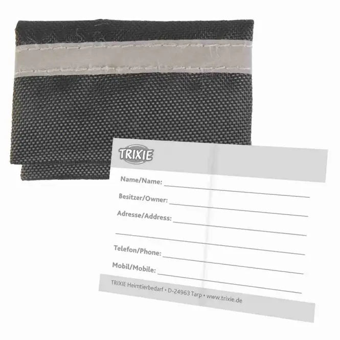 Trixie Halsbandtasche mit Adresse/Kontakt für Hunde