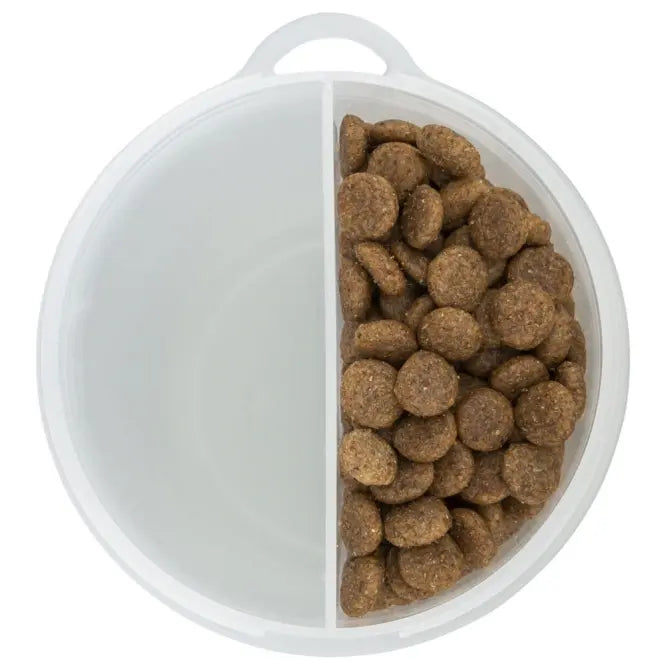 Trixie Adventure-Duo | 2-in-1 Futter- & Wasserbehälter inkl. Faltnapf