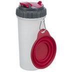 Trixie Adventure-Duo | 2-in-1 Futter- & Wasserbehälter inkl. Faltnapf