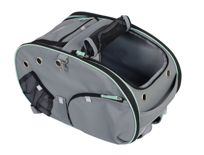 Nobby Multifunktions-Rucksack als Transporttasche für kleine Hunde, Seitenansicht