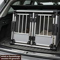 Trixie Doppel-Transportbox Aluminium