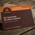 PfotenWild Abenteuer-Gutschein als Geschenk für Hundefreunde
