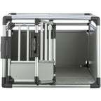 Trixie Doppel-Transportbox Aluminium